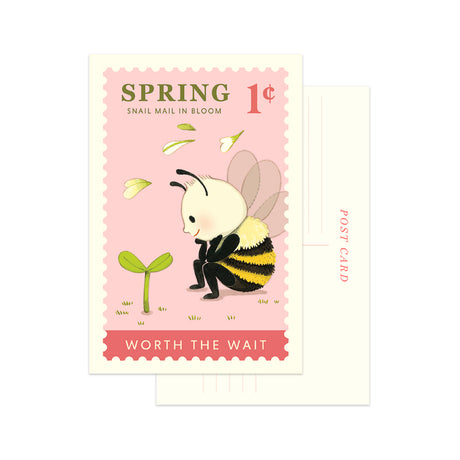 Spring Seedling Dance Post Card