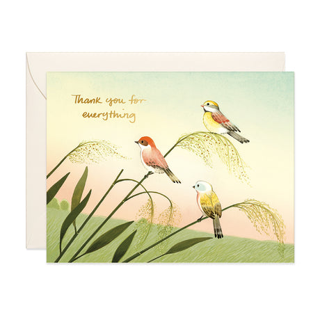 Thank You For Everything Greeting Card