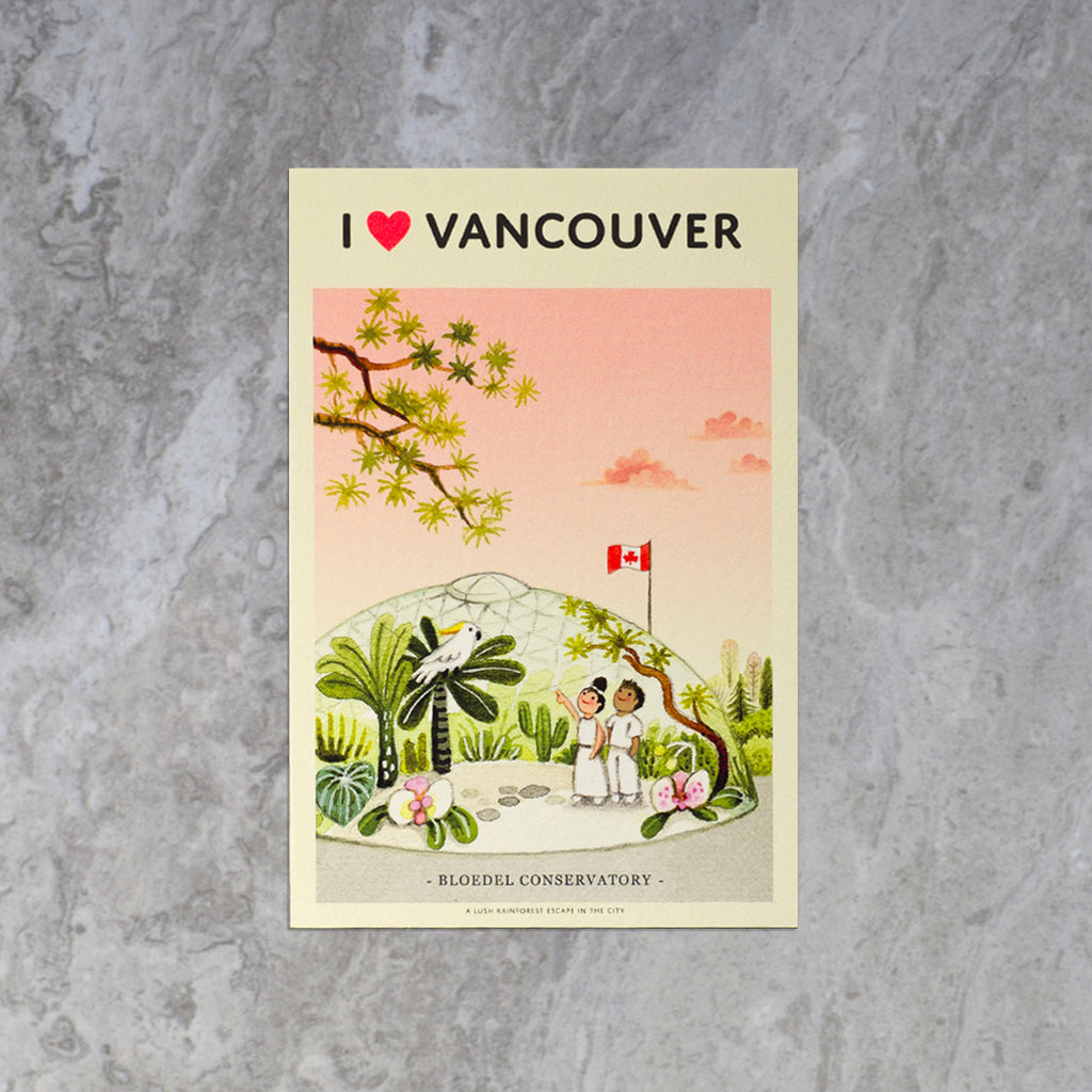 Vancouver Conservatory Postcard