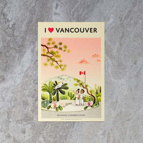 【初版帯付】Picnic post card book Vancouver Conservatory Postcard | JooJoo Paper