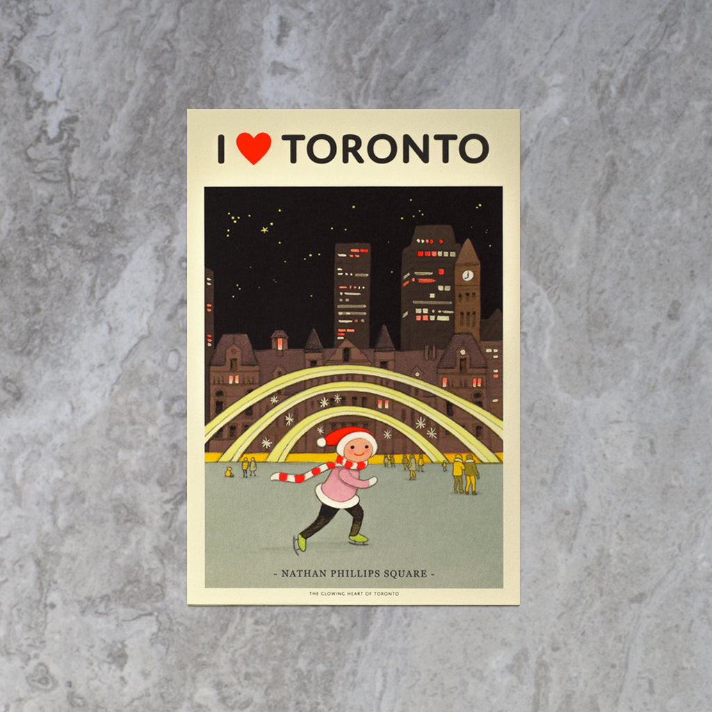 Toronto Nathan Phillips Square Postcard