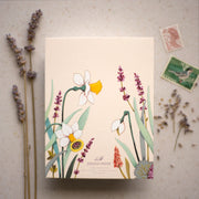 Botanical thank you greeting cards by Afsaneh Tajvidi of JooJoo Paper